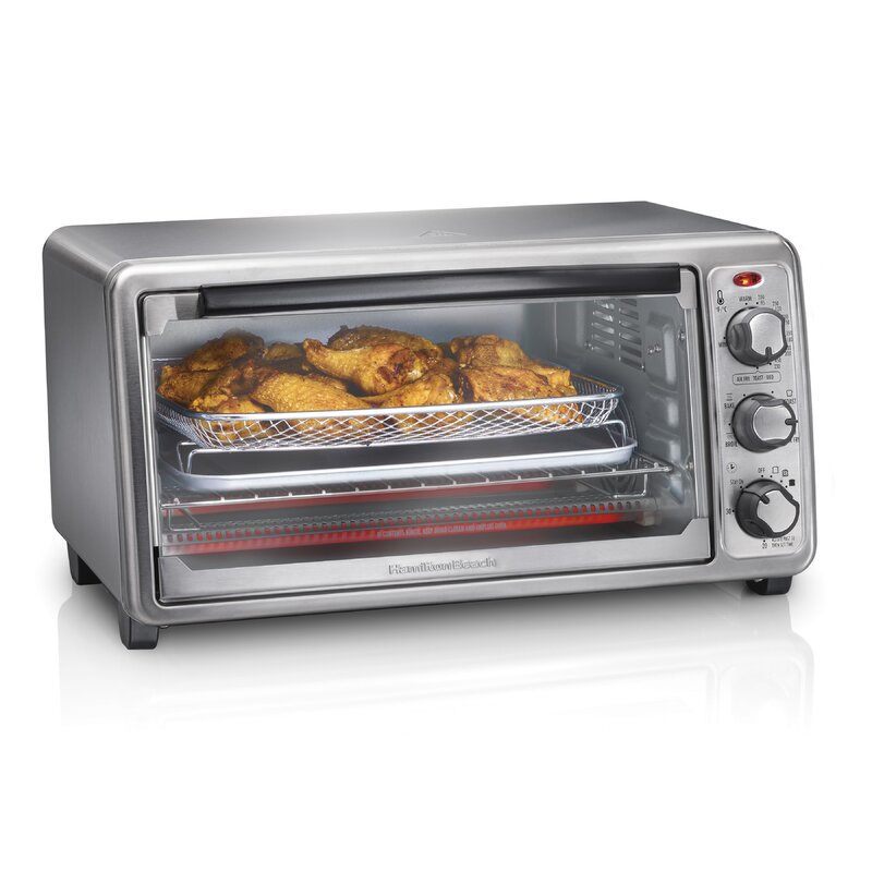 Hamilton Beach Sure-Crisp Convection Toaster Oven & Reviews | Wayfair